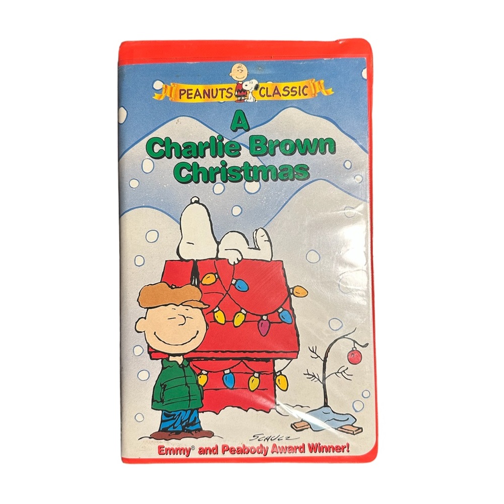 Vintage VHS A Charlie Brown Christmas Movie Tape